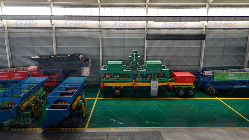 移動滾筒篩洗沙機(jī)械